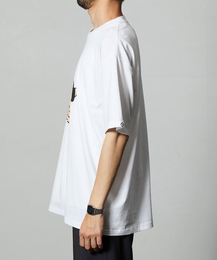 熊 前胸印花T恤 / CP25AW-FH005