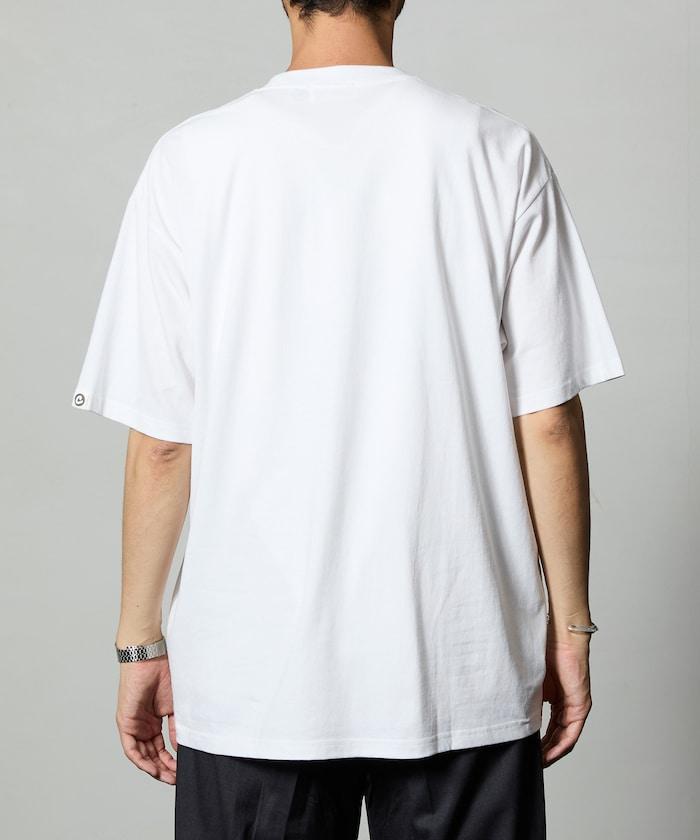 熊 前胸印花T恤 / CP25AW-FH005