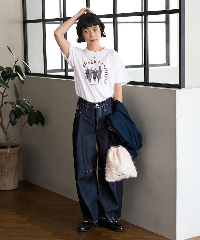 Autumn Girls photo アーチロゴTシャツ