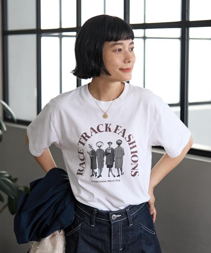 Autumn Girls photo アーチロゴTシャツ