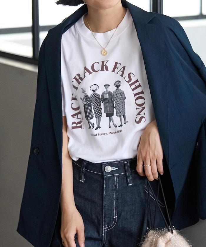 Autumn Girls photo アーチロゴTシャツ