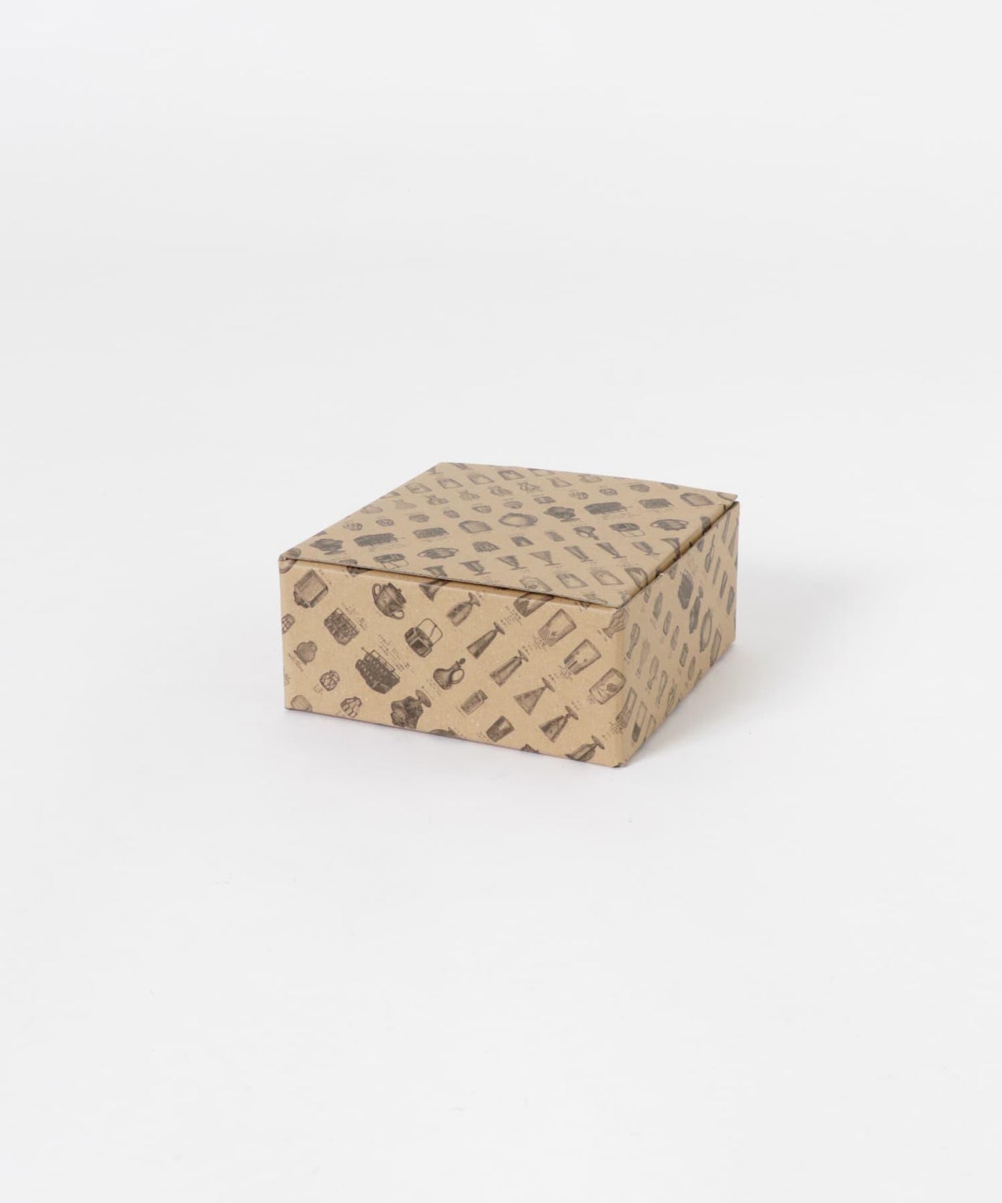 廣田硝子 雨滴紋小碗 琥珀色