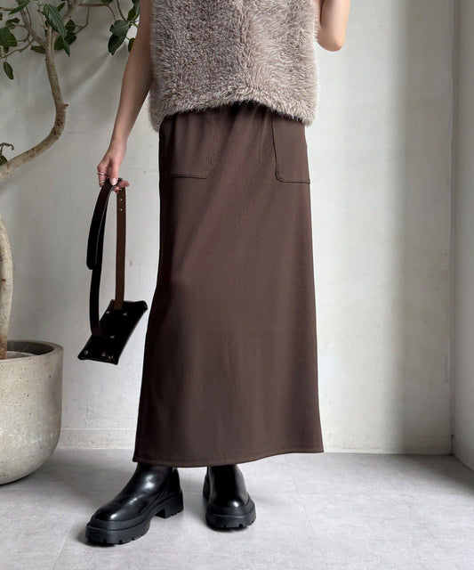 【限定】條紋休閒裙