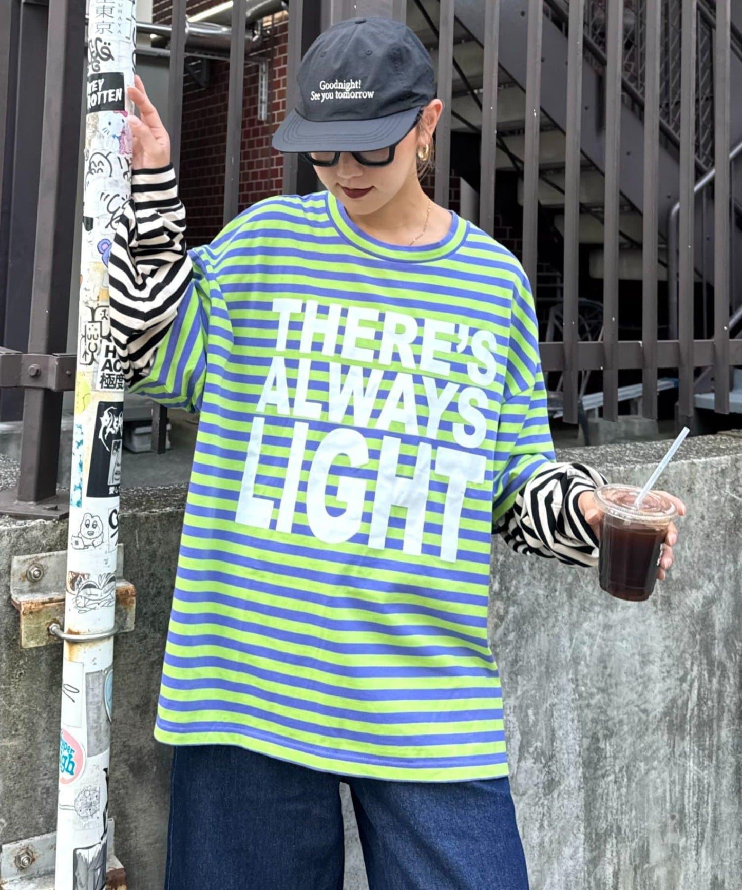 【SG】條紋疊層短袖T恤