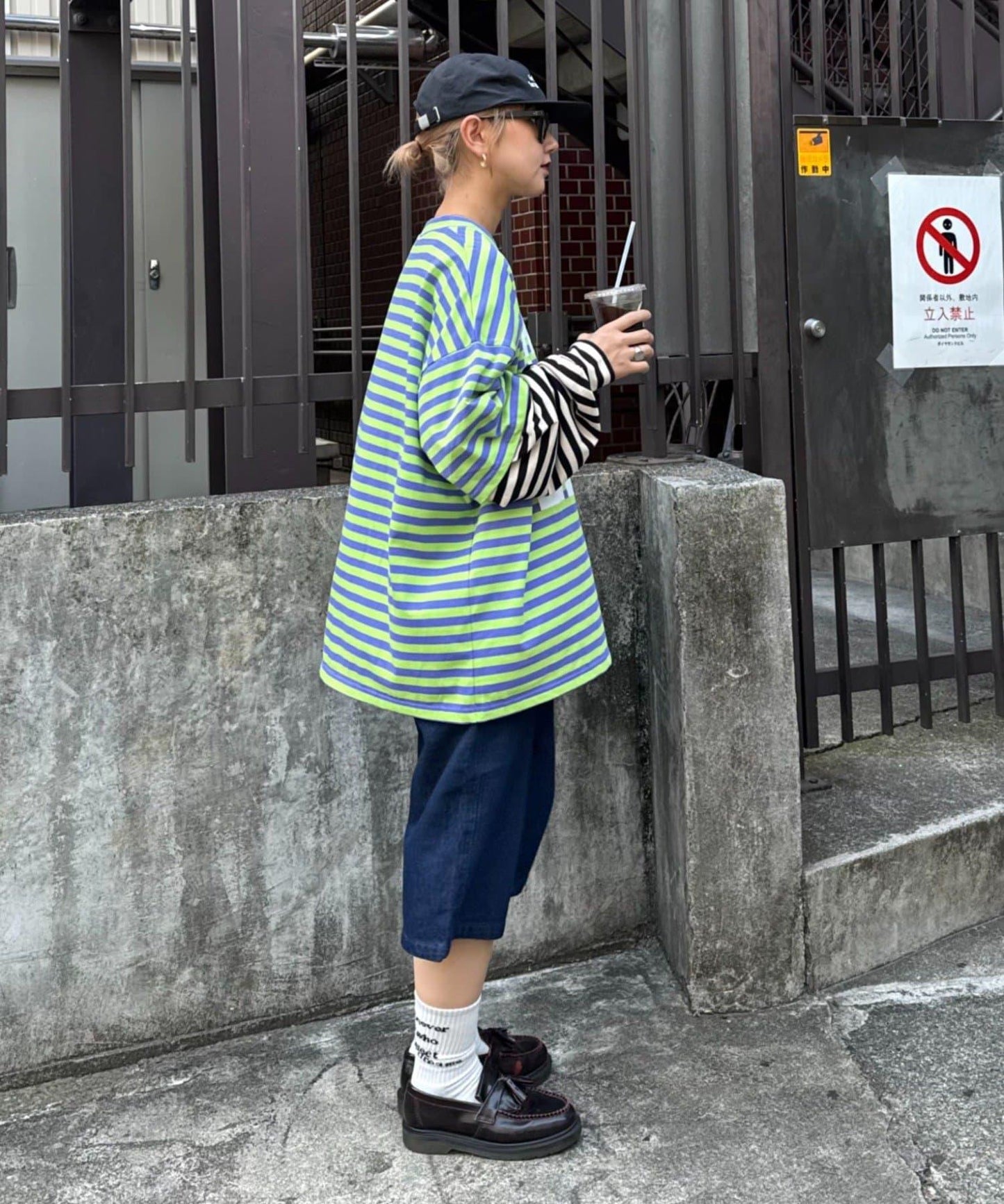 【SG】條紋疊層短袖T恤