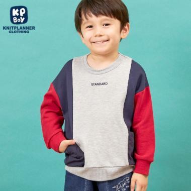KPBOY拼接口袋衛衣(100~150)