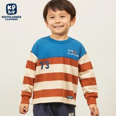 KPBOY拼接條紋衛衣(90~140)