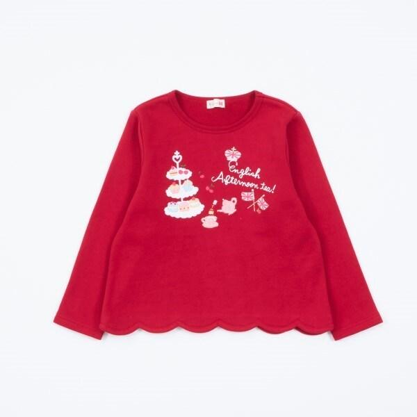 KP Afternoon Tea刺繡波浪邊衛衣(90~150)