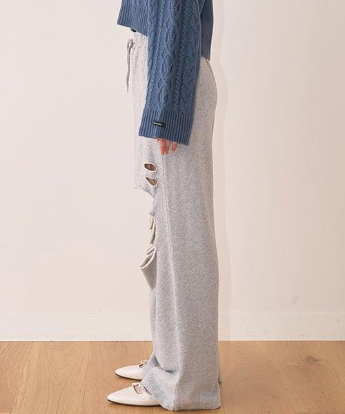 破洞衛褲【韓國時尚】