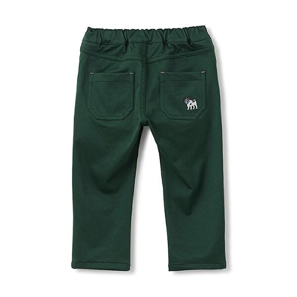 彈力斜紋加絨長褲