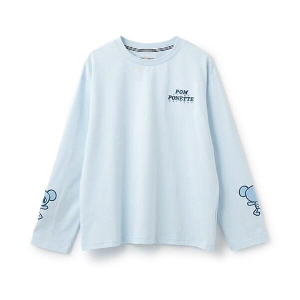 薄荷君 袖子貼布T恤