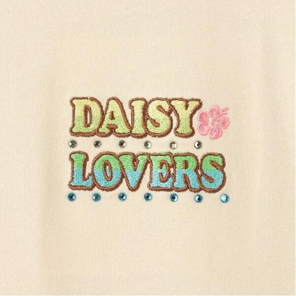 ルッキー 袖拼接貼布T恤