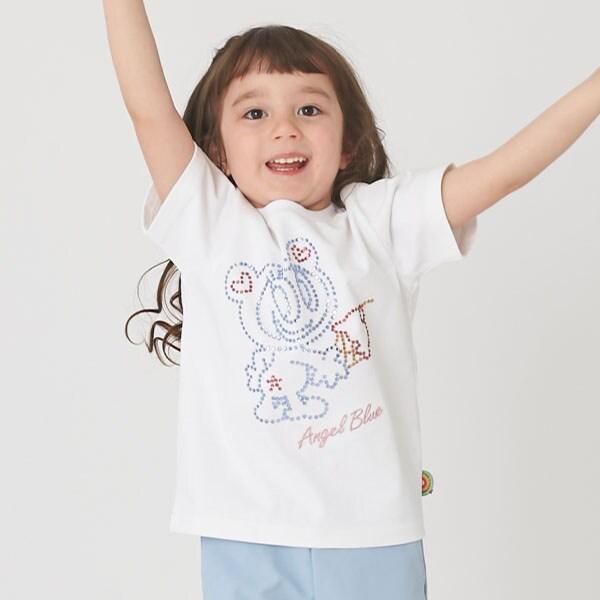 ナカムラくん亮片裝飾T恤【100㎝】