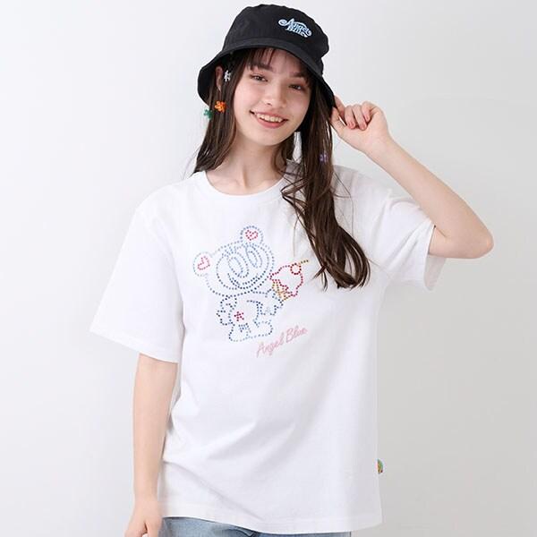 ナカムラくん亮片裝飾T恤