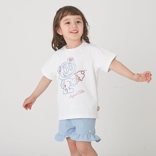 ナカムラくん亮片裝飾T恤【100㎝】