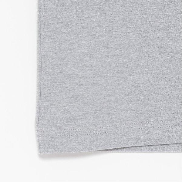 拼接布料七分袖T恤