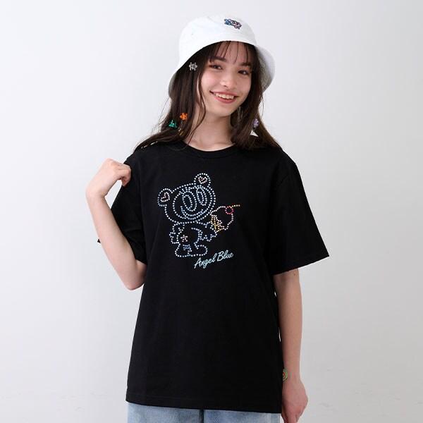 ナカムラくん亮片裝飾T恤