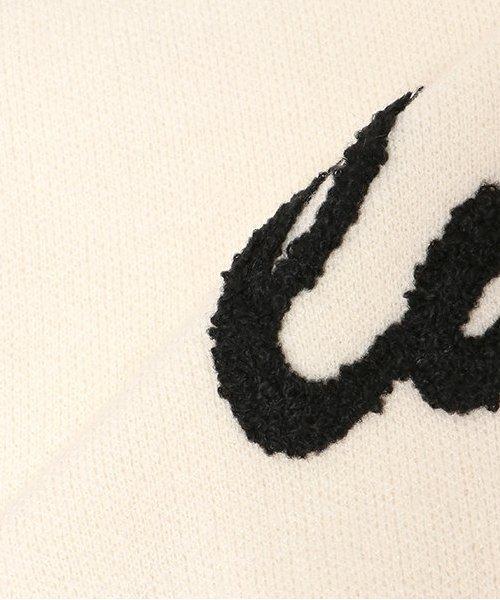 刺繡標誌針織套頭衫