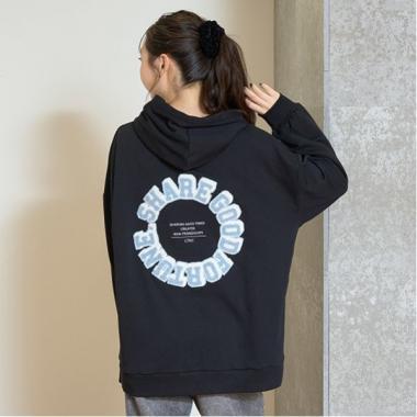 【LTXC】背面刺繡連帽衛衣