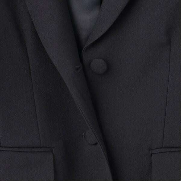 *薩克森呢雙扣西裝夾克