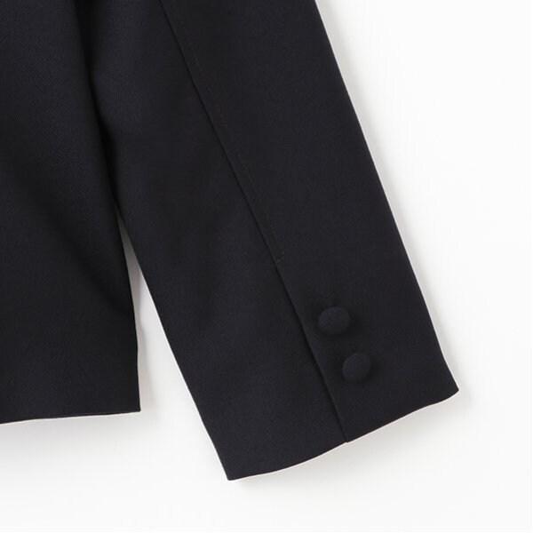 *薩克森呢三粒扣西裝夾克
