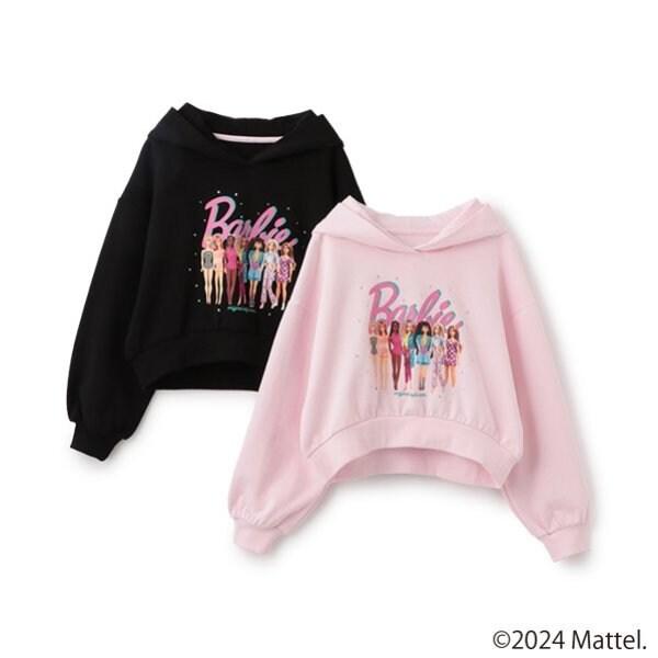 Barbie/短款連帽衛衣