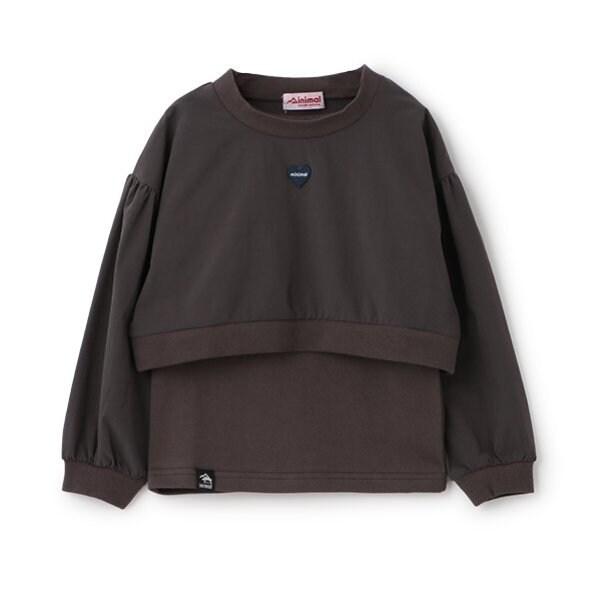 【套裝商品】短款套頭衫/背心套裝