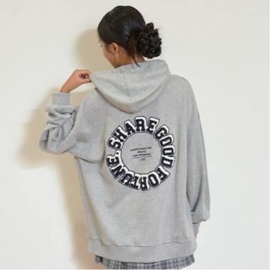 【LTXC】背面刺繡連帽衛衣