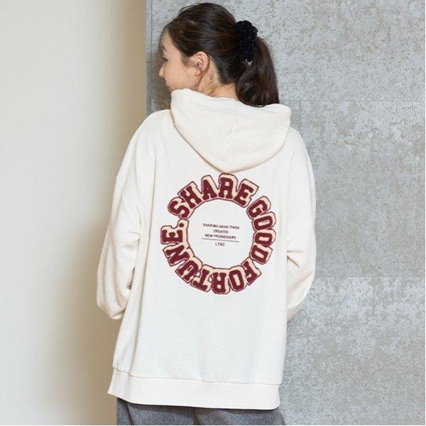 【LTXC】背面刺繡連帽衛衣