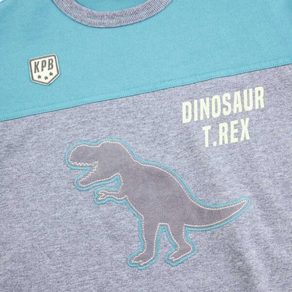 KPBOY 日本製/恐龍圖案長袖T恤(80~140)