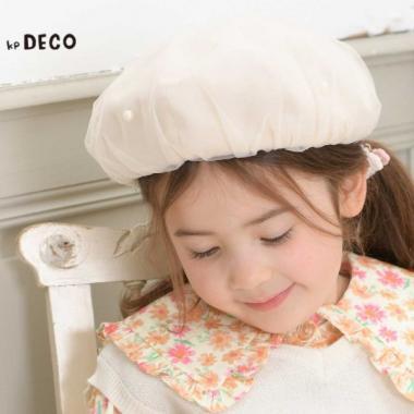 KPDECO 蕾絲網紗貝雷帽(M~L)