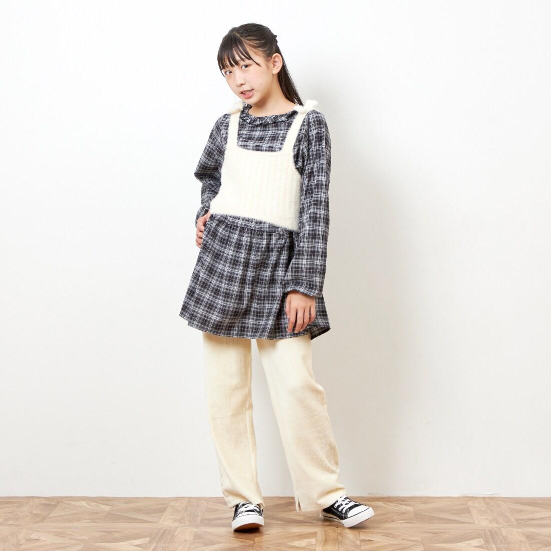 troislapins 針織背心與長款上衣套裝(140~160)