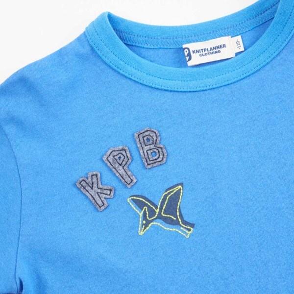 KPBOY 條紋與純色天竺拼接層疊風長袖T恤(80~120)