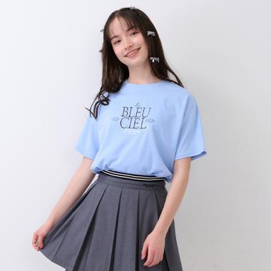 【GOOD PRICE】法式字母印花T恤