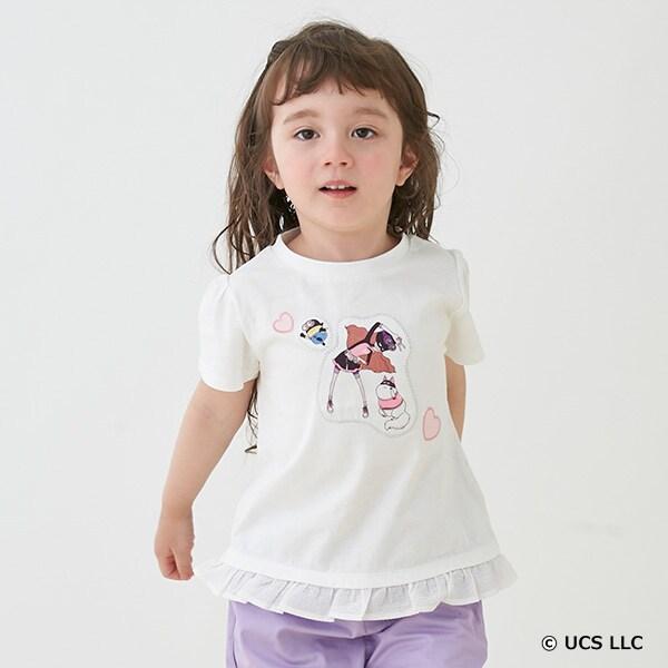 【小黃人】下襬荷葉邊T恤