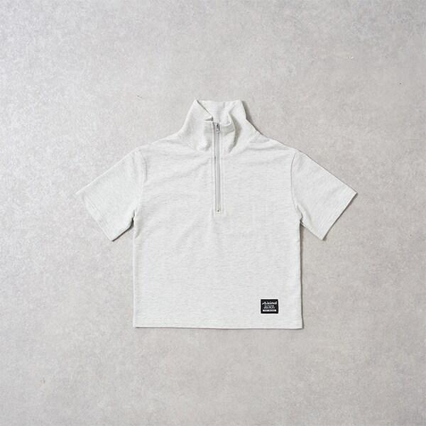 【吸水速幹】半拉鍊短袖衛衣