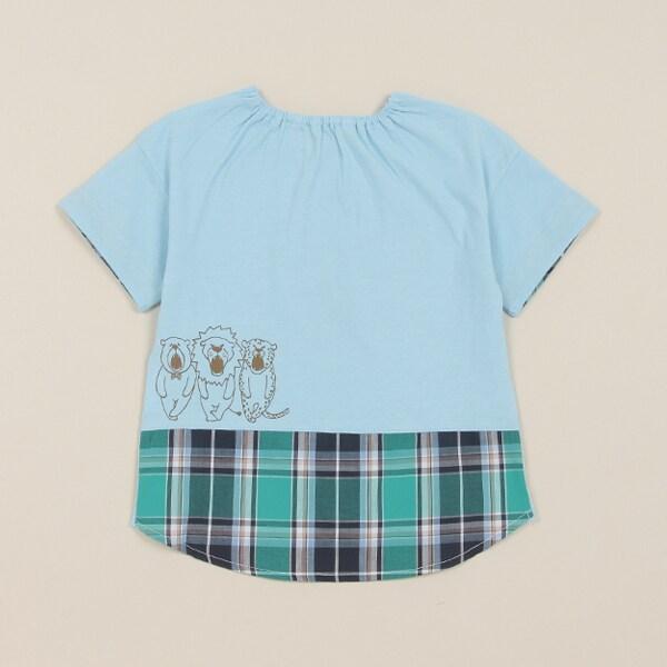 動物圖案印花T恤