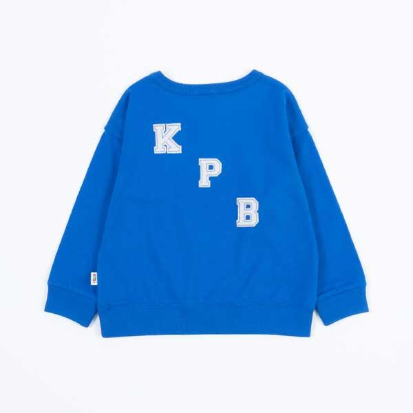 印花標誌衛衣風長袖T恤(100~130)