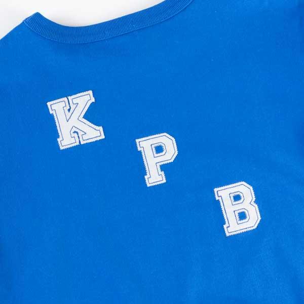 印花標誌衛衣風長袖T恤(100~130)