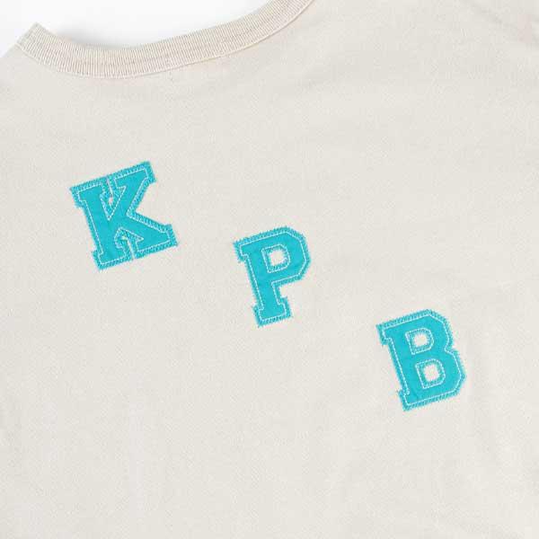 印花標誌衛衣風長袖T恤(100~130)