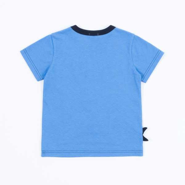 鯊魚圖案短袖T恤(100~130)