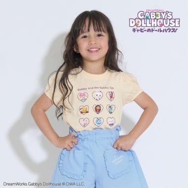 【Gabby’s Dollhouse】【軟棉】泡泡袖印花T恤
