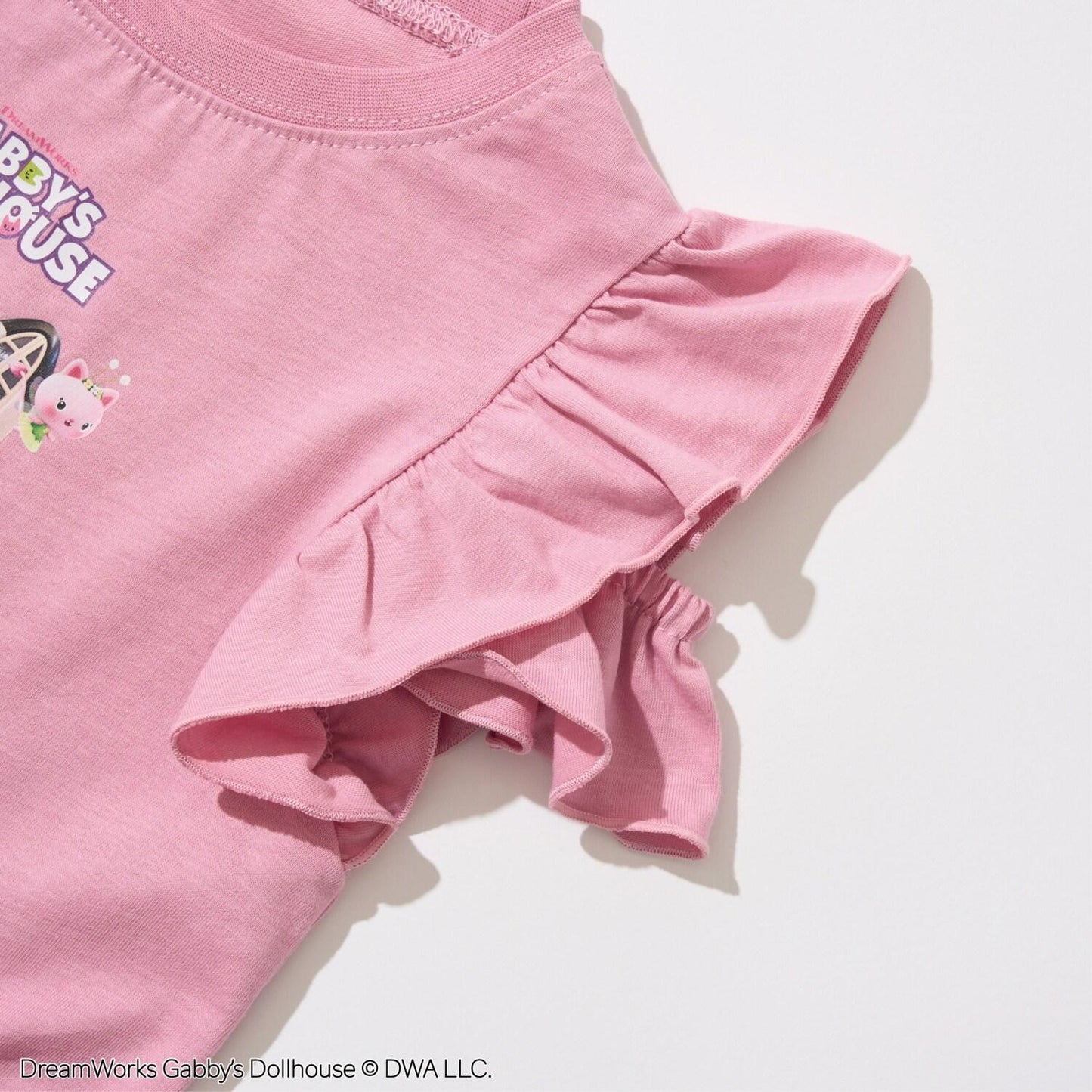 【Gabby’s Dollhouse】【純棉】設計感袖子印花T恤