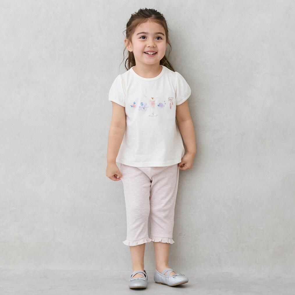 【接觸冷感】芭蕾元素T恤