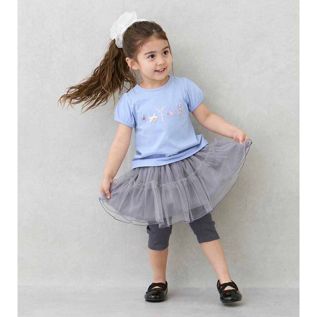 【接觸冷感】芭蕾元素T恤