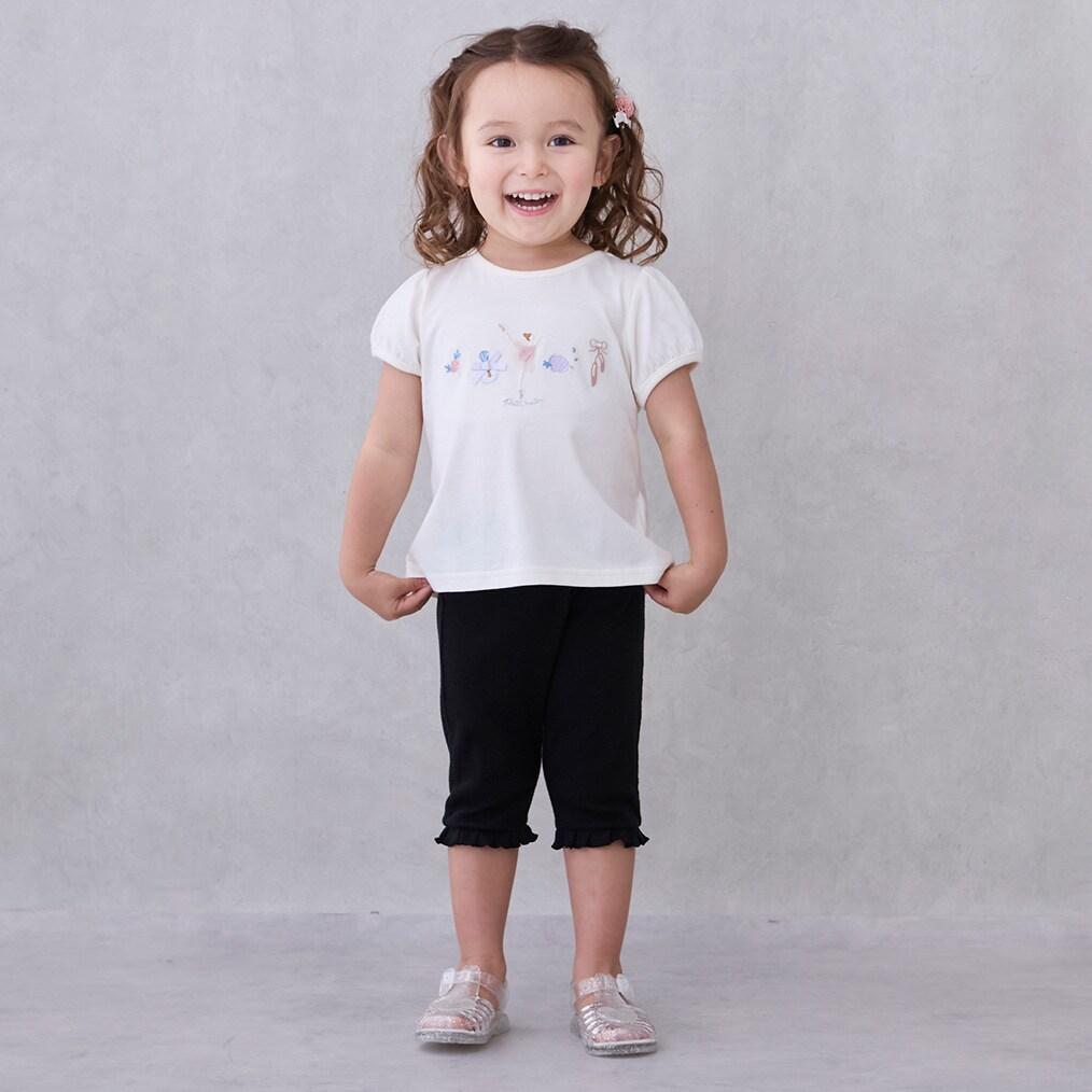 【接觸冷感】芭蕾元素T恤