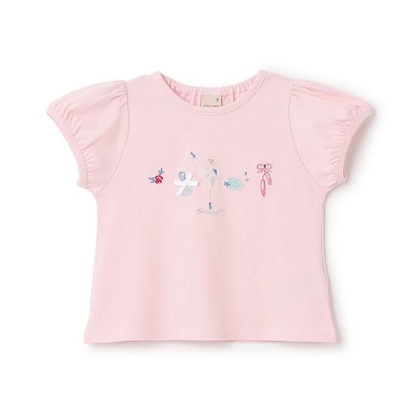 【接觸冷感】芭蕾元素T恤