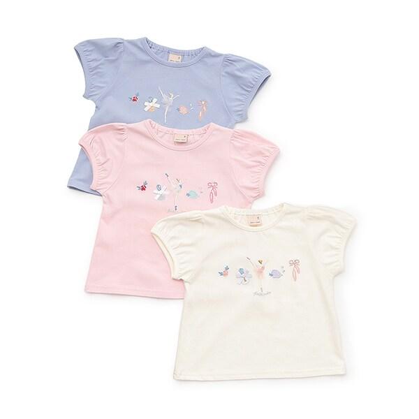 【接觸冷感】芭蕾元素T恤