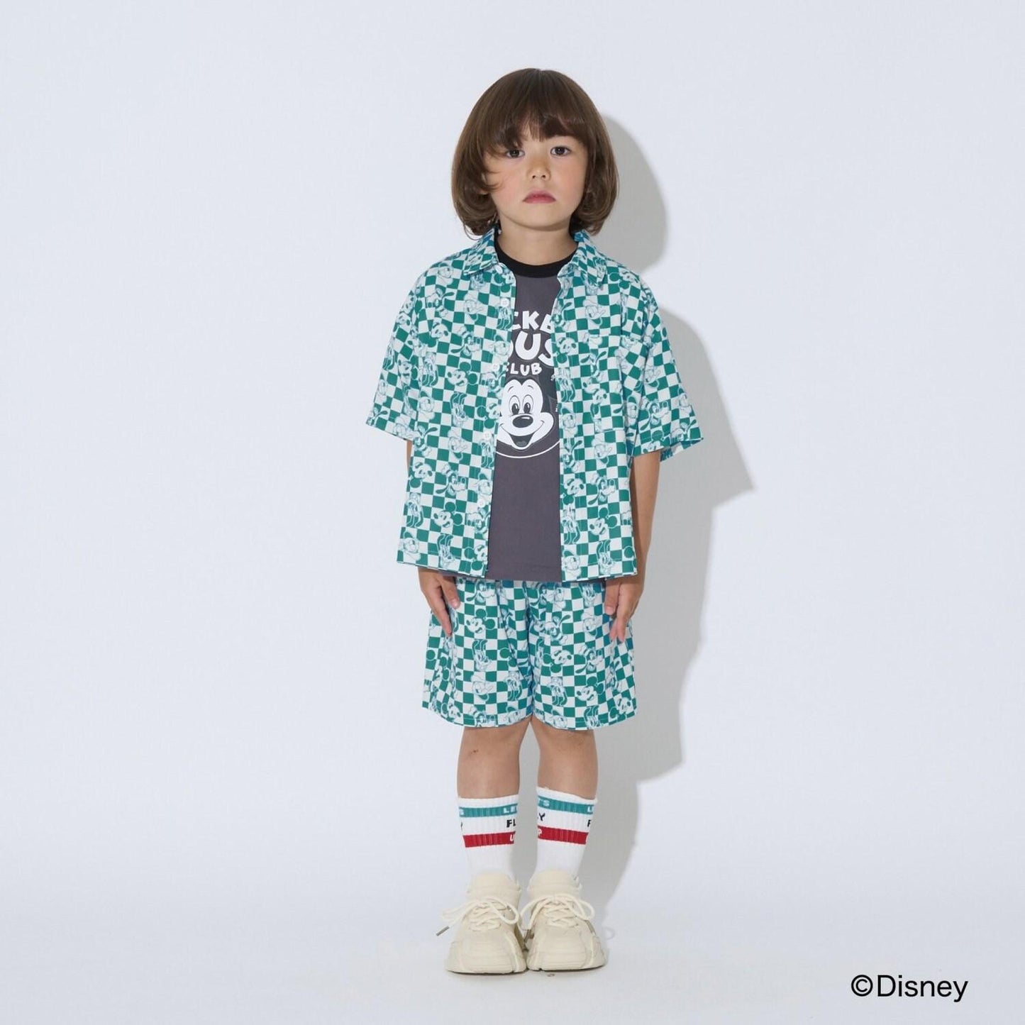 【迪士尼】【舒適天竺】多款印花撞色圓領T恤