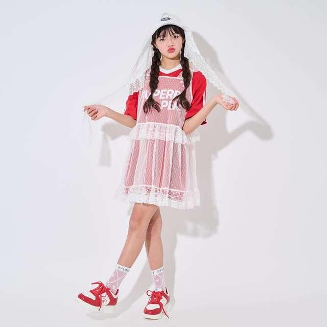 【Cuugal掲載】甜美少女網紗套裝